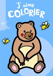 Front cover_J'aime colorier (2-4 ans) (Ours brun)