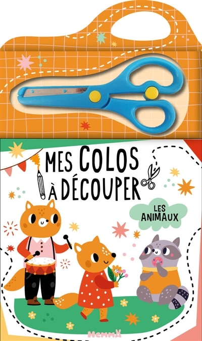 Couverture_Mes colos à découper : Les animaux