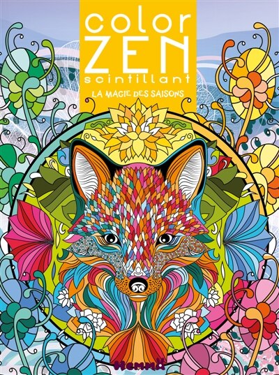 Front cover_Color Zen scintillant : La magie des saisons