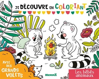 Front cover_Je découvre en coloriant