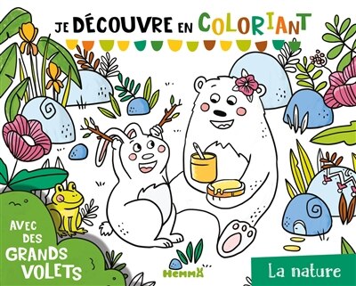 Je découvre en coloriant: La nature