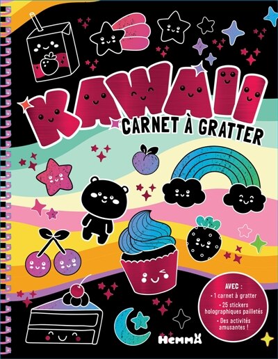 Front cover_KAWAII - CARNET A GRATTER
