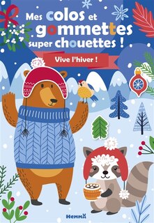 Front cover_Mes colos et gommettes super chouettes !