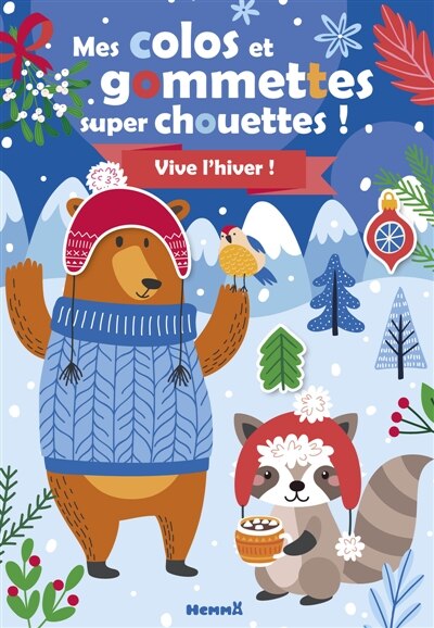 Front cover_Mes colos et gommettes super chouettes !