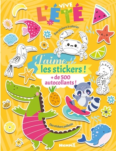 Front cover_J'aime les stickers