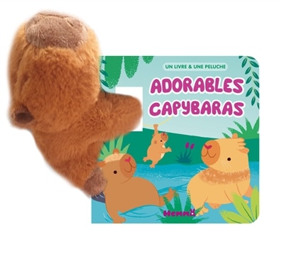 Couverture_Adorables capybaras