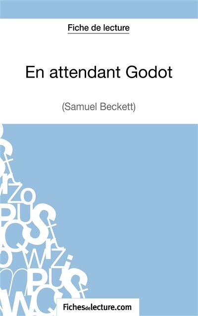 Front cover_En attendant Godot de Samuekl Beckett (Fiche de lecture)