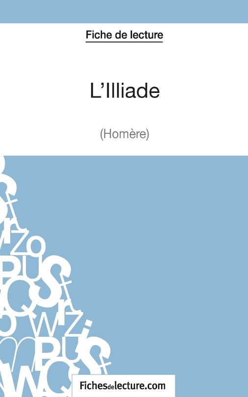 Couverture_L'Illiade d'Homère (Fiche de lecture)