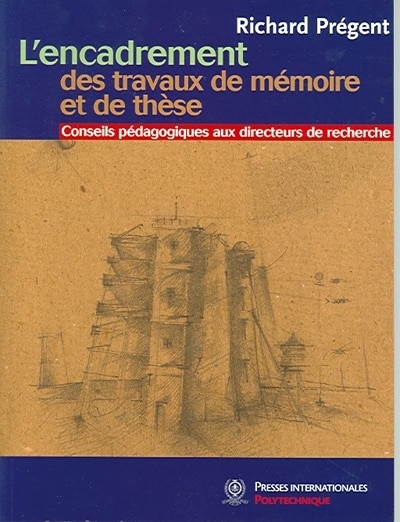 Front cover_L' encadrement des travaux de mémoire et de thèse