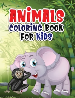 Couverture_Animals coloring book for kids