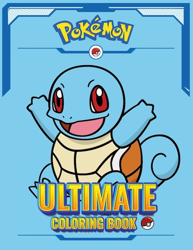 Front cover_Pokemon Squirtle books for boys 6-8