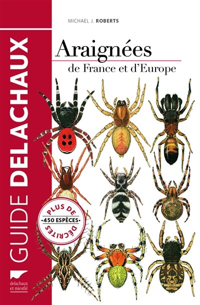 Couverture_Guide des araignées de France et d'Europe