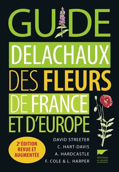 Front cover_Guide Delachaux des fleurs de France et d'Europe