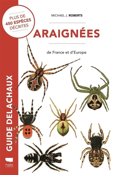 Couverture_Guide des araignées de France et d'Europe