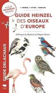 Front cover_Guide Heinzel des oiseaux d'Europe, d'Afrique du Nord et du Moyen-Orient