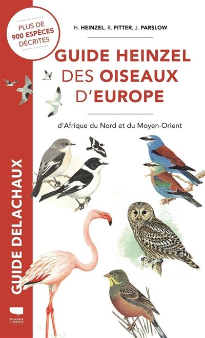 Front cover_Guide Heinzel des oiseaux d'Europe, d'Afrique du Nord et du Moyen-Orient