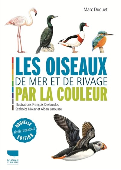 Front cover_Les oiseaux de mer et de rivage par la couleur