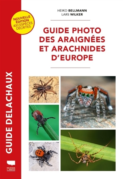 Front cover_Guide photo des araign&eacute;es et arachnides d'Europe