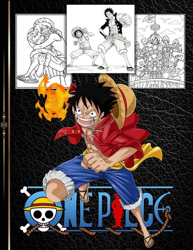 Front cover_One Piece Coloring Book