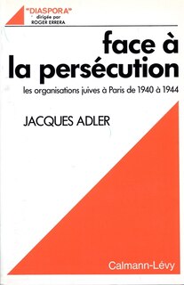 Front cover_Face à la persécution