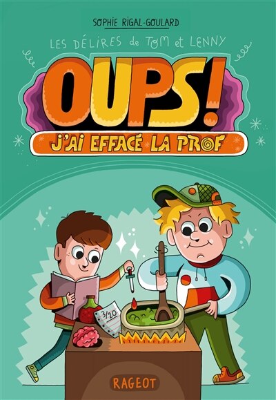 Front cover_Oups ! J'ai effac&eacute; la prof !