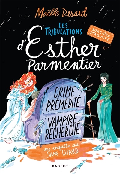 Front cover_Crime prémédité, vampire recherché