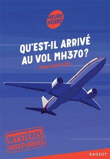 Front cover_Qu'est-il arrivé au vol MH370 ?
