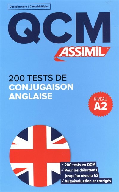 Front cover_200 tests de conjugaison anglaise, niveau A2