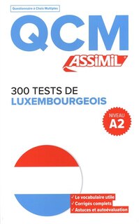 Front cover_300 tests de luxembourgeois, niveau A2