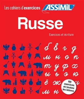 Couverture_Russe : exercices et écriture