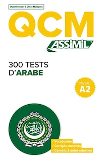 Front cover_300 tests d'arabe, niveau A2