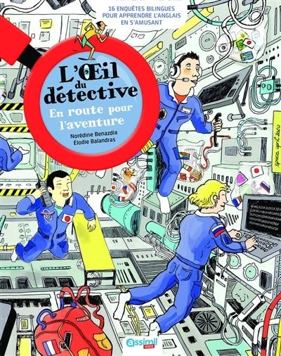 Front cover_En route pour l'aventure : 16 enquêtes bilingues pour apprendre l'anglais en s'amusant