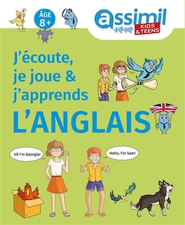 Front cover_J'écoute, je joue & j'apprends l'anglais