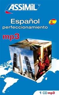 Couverture_Perfectionnement espagnol SANS PEINE  CD MP3 ASSIMIL