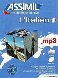 Couverture_L'Italien LIVRE+MP3 ASSIMIL