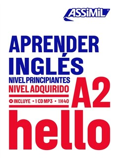 Couverture_Aprender inglés : nivel principiantes : nivel adquirido A2