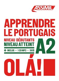Couverture_Apprendre le portugais : niveau débutants : niveau atteint A2