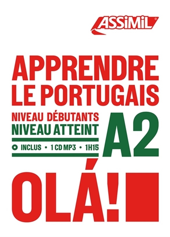 Couverture_Apprendre le portugais : niveau débutants : niveau atteint A2