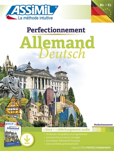Couverture_Perfectionnement Allemand C1 + téléchargement audio
