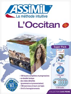 L'occitan SANS PEINE  LIVRE+CD (4) + MP3 N.E. ASSIMIL
