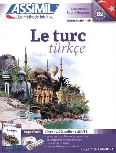 Le Turc LIVRE+CD (4) + Usb SANS PEINE  ASSIMIL