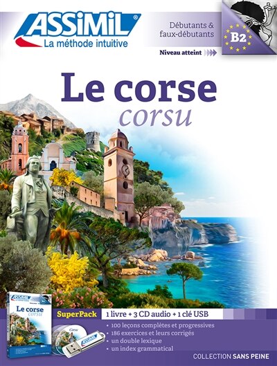 Front cover_Le Corse LIVRE+CD (3) + Usb SANS PEINE  ASSIMIL