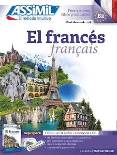 Couverture_El Franc&egrave;s SANS PEINE  LIVRE+CD (4) + Usb ASSIMIL