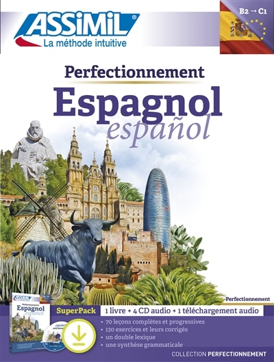 Front cover_Espagnol - L/CD(4) + téléchargement audio