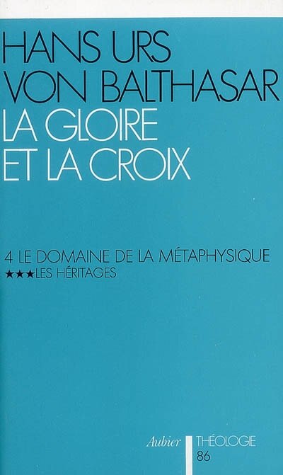 Front cover_Le domaine de la métaphysique