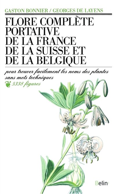 Couverture_Flore complète portative de la France, de la Suisse et de la Belgique