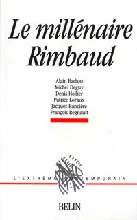 Couverture_Le Millénaire Rimbaud