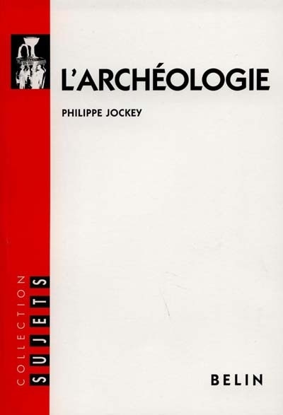 Couverture_L' archéologie
