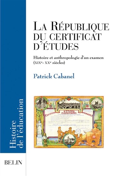 Couverture_La République du certificat d'études