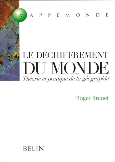 Front cover_Le déchiffrement du monde